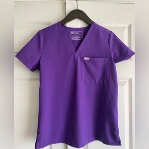 Figs scrub top, Catarina one-pocket, size xs